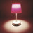 Roane LED Rechargeable Wireless Table Lamps for indoor and outdoor - Pink (Pair)
