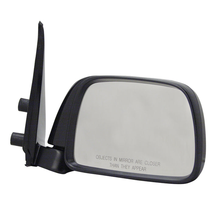 Roane Concept Replacement Right Passenger Side Door Mirror (TO1321116) for 1995-2000 Toyota Tacoma, Manual, Black