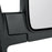 Roane Concepts Replacement Right Passenger Side Door Mirror (GM1321284) for 2004-2008 Pontiac Grand Prix, Black, Manual, Non-Heated