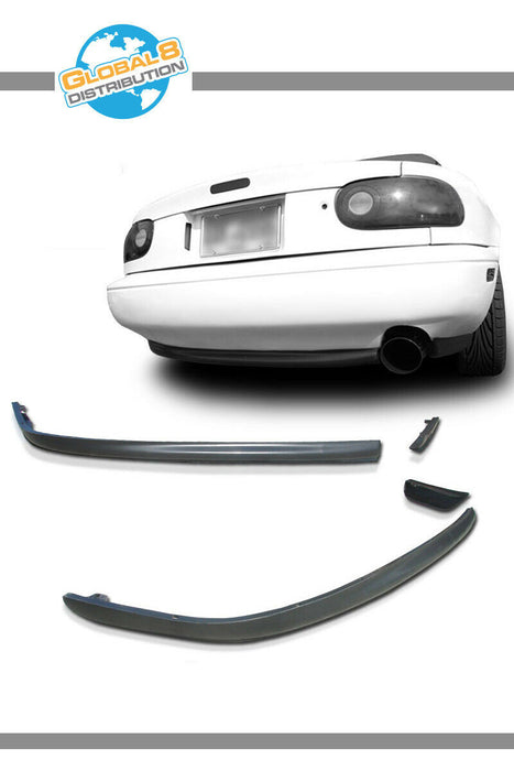 Roane Concepts Polyurethane Rear Bumper Lip for 1990-1997 Mazda Miata MX5 R-Speed