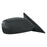 Roane Concepts Replacement Right Passenger Side Door Mirror (TO1321210) for 2002-2006 Toyota Camry, Power, Non-Heated, Black (Japan Built)