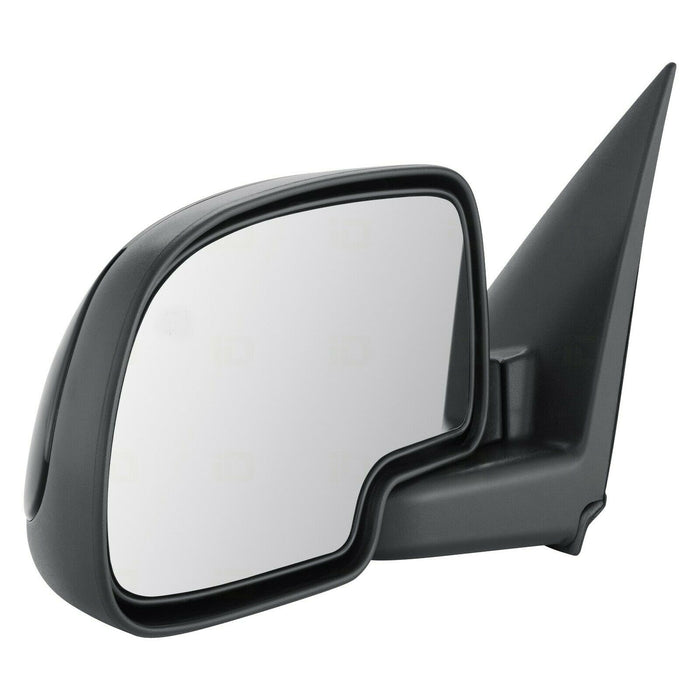 Roane Concepts Replacement Left Driver Side Door Mirror (GM1320252) for 2000-2002 Cadillac Escalade Chevy Avalanche Suburban Tahoe GMC Yukon XL, Black, Power, Heated