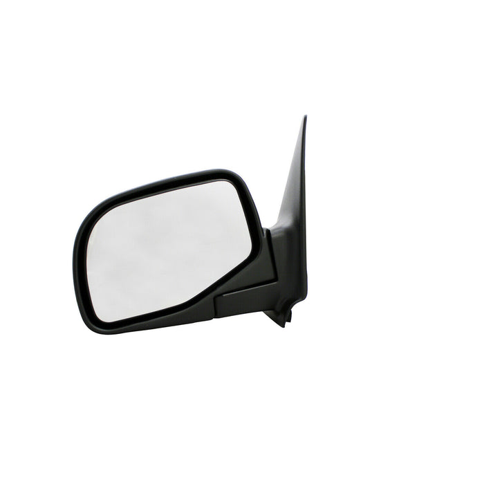Roane Concepts Replacement Left Driver Side Door Mirror (FO1320206) for 1993-2005 Ford Ranger, Power, Non-Heated, Black