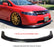 Roane Concepts Polyurethane Front Bumper Lip for 2006-2008 Civic 4Dr MDA Style