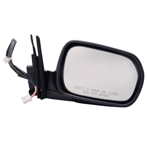 Replacement Right Passenger Side Door Mirror (HO1321125) for 1999-2002 Honda Accord, Power, Non-Heated, Black