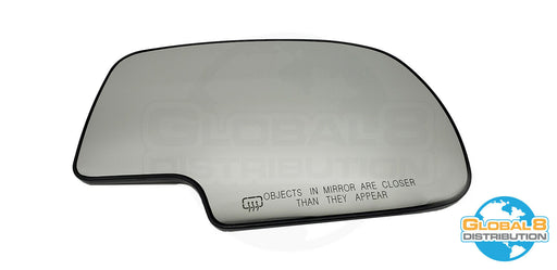Passenger Side Replacement Glass with Backing Plate for Escalade, Avalanche, Silverado, Sierra, Yukon, Tahoe, Suburban