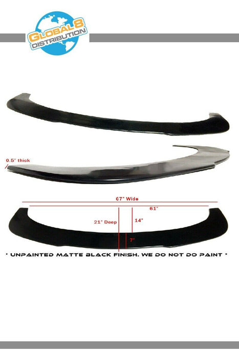 Roane Concepts Urethane Front Bumper Lip for 20 Universal Fit Flat Splitter V2 67"x20"
