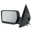 Roane Concepts Replacement Left Driver Side Door Mirror (FO1320233) for 2004-2008 Ford F150 Pickup, Power, Non-Heated, Black