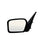 Roane Concepts Replacement Left Driver Side Door Mirror (FO1320265) for 2006-2010 Ford Fusion, 2006-2009 Mercury MilanPower, Non-Heated, Black