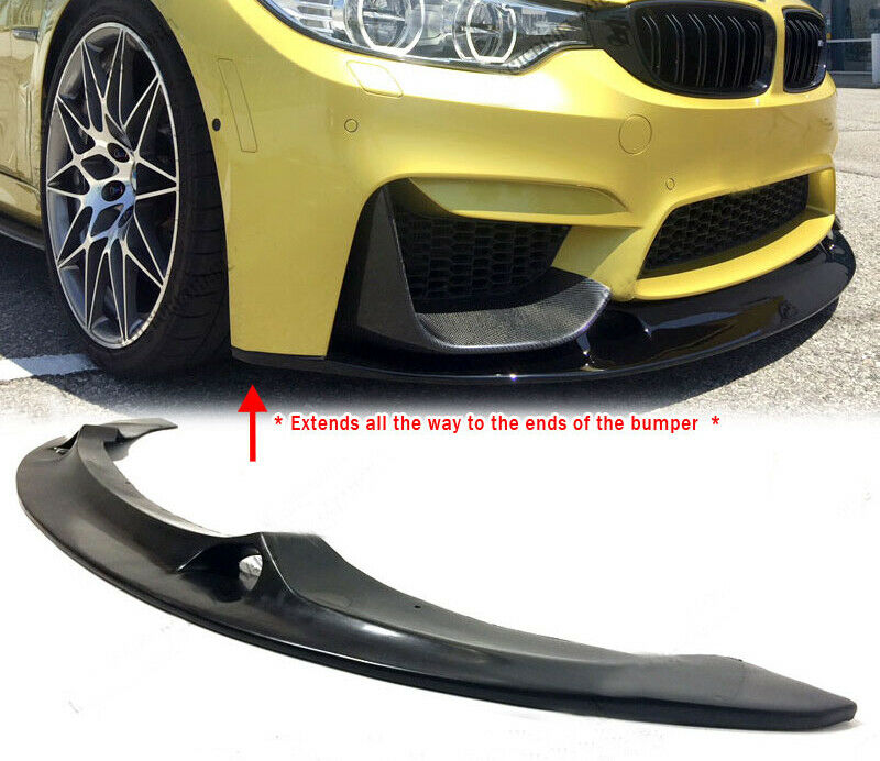 Roane Concepts Polyurethane Front Bumper Lip for 2015-2019 BMW M3 MtC V2 Style