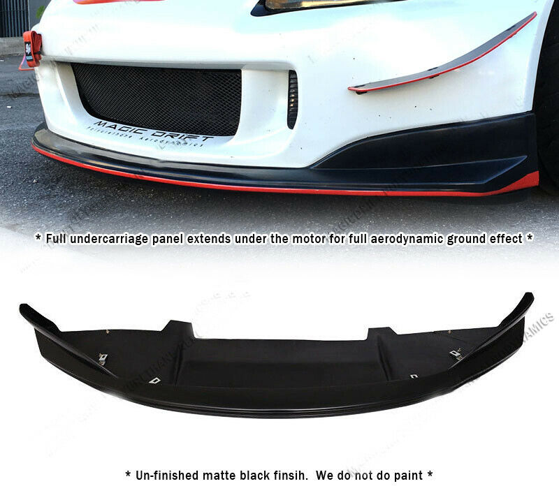 Roane Concepts Polyurethane Front Bumper Lip for 2004-2009 S2000 MDP Style