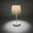 Roane LED Rechargeable Wireless 3 Steps Table Lamp for indoor and outdoor - Gray