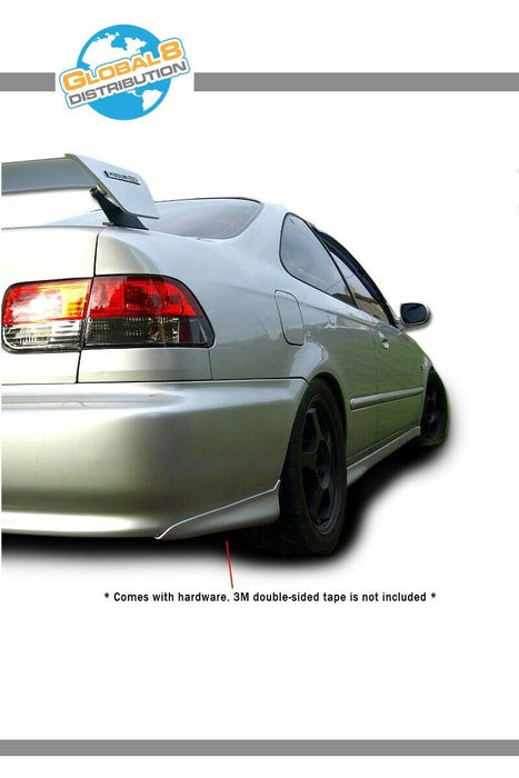 Urethane Rear Bumper Lip for 1999-2000 Honda Civic 2/4D Mugen Apron