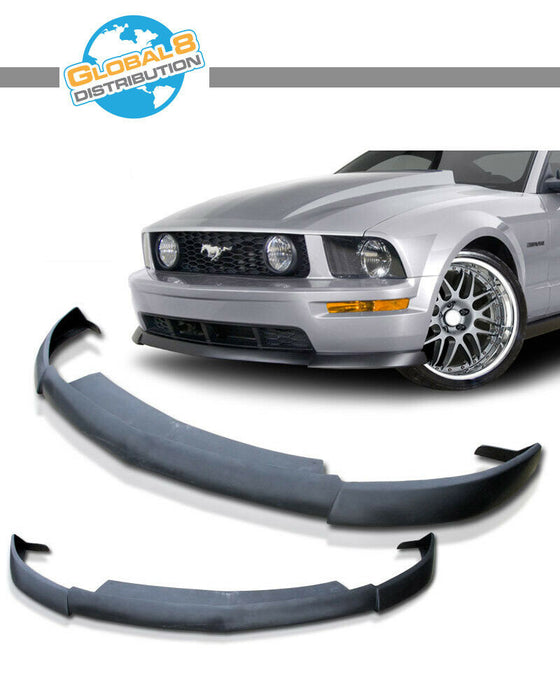 Roane Concepts Urethane Front Bumper Lip for 2005-2009 Ford Mustang V8 CV2 Style