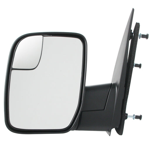 Roane Concepts Replacement Left Driver Side Door Mirror (FO1320396) for 2010-2014 Ford Econoline Van E-150, E-250, E-350, E-450 Super Duty, Power Folding, Non-Heated, Black
