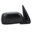 Roane Concept Replacement Right Passenger Side Door Mirror (TO1321116) for 1995-2000 Toyota Tacoma, Manual, Black