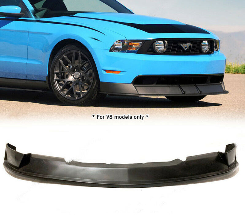 Roane Concepts Polyurethane Front Bumper Lip for 2010-2012 Ford Mustang V8 ST Style