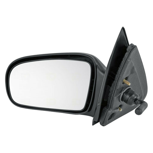 Roane Concepts Replacement Left Driver Side Door Mirror (GM1320168) for 1995-2005 Chevrolet Chevy Cavalier, Pontiac Sunfire Sedan, Manual, Non-Heated