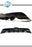 Roane Concepts Urethane Rear Bumper 4 Fin Diffuser Lip for 2003-06 Infiniti G35 Coupe