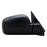 Roane Concepts Replacement Right Passenger Side Door Mirror (HO1321215) for 2002-2006 Honda CR-V, Power, Non-Heated, Black