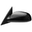 Roane Concepts Replacement Left Driver Side Door Mirror (HY1320149) for 2006-2010 Hyundai Sonata, Power, Non-Heated, Black
