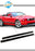 Roane Concepts Urethane Side Skirts for 2005-2014 Ford Mustang CDC Style 75"x5"