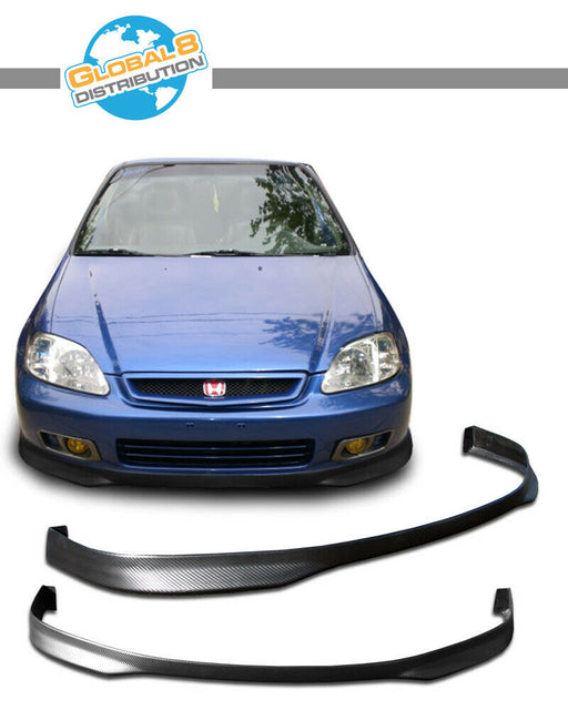 Roane Concepts Urethane Front Bumper Lip for 1999-2000 Civic 2/3/4D Type RBM Finish