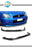 Roane Concepts Polyurethane Front Bumper Lip for 2004-2005 Impreza WRX/STI V-Style