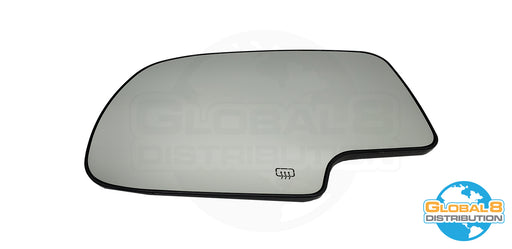 Driver Side Replacement Glass with Backing Plate for Escalade, Avalanche, Silverado, Sierra, Yukon, Tahoe, Suburban