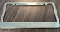 Roane Concepts Stainless Steel 2-Holed License Plate Frame