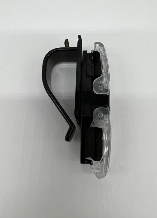 Pack of 2 Universal Sun Visor Sunglass Holder Clips with 2 Clamps - Can hold 2 pairs of sunglasses!